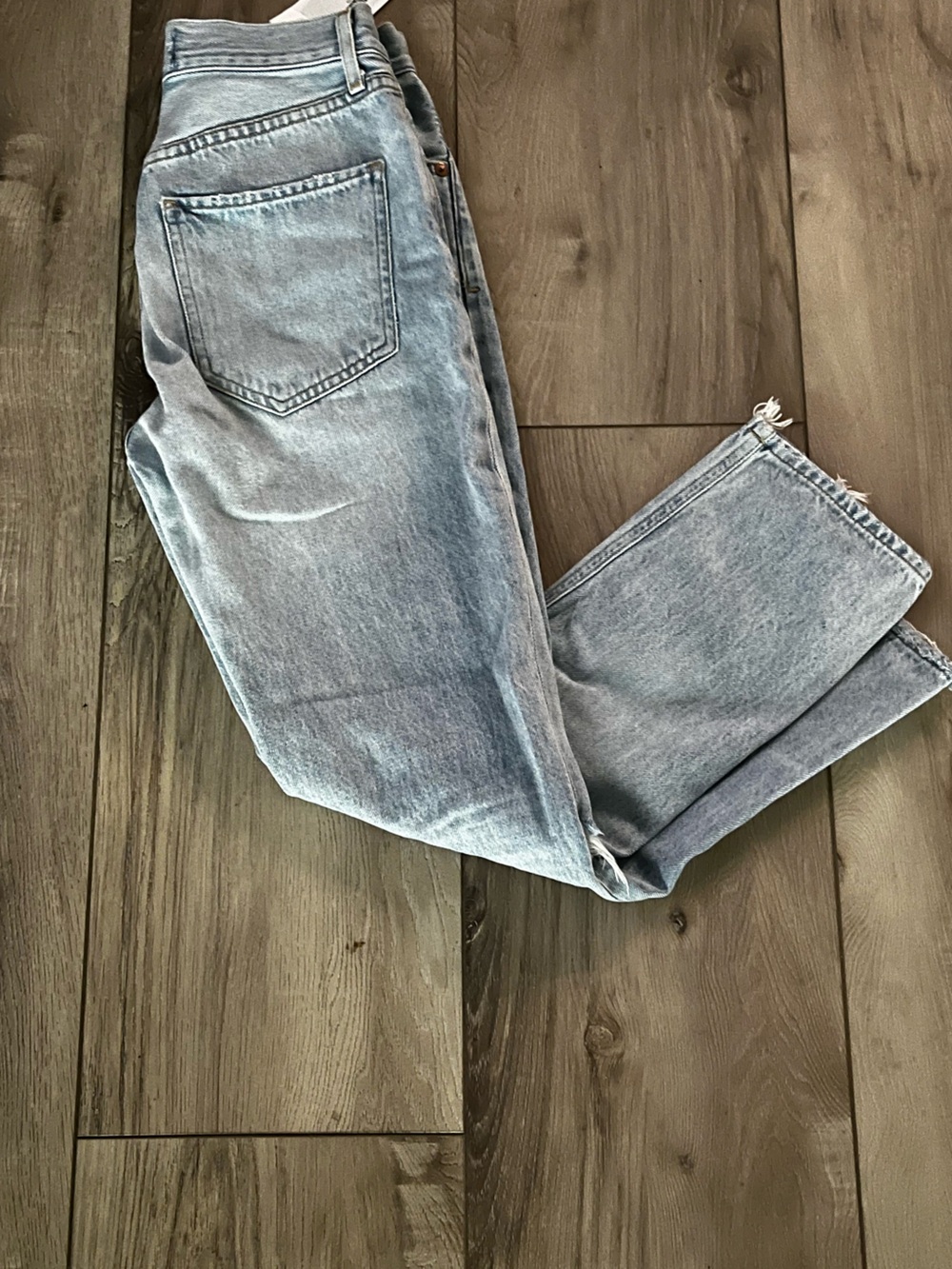 Agolde Riley Distressed Shatter Wash - Picture 5 of 5